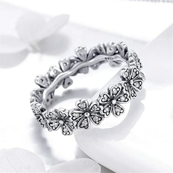 Jewelry - 925 Sterling Silver Daisy Ring for Women Sunflower Jewelry - 925 Sterling Silver Daisy Ring for Women Sunflower